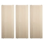 String - Hylde 78 x 30 cm (pakke med 3), ask