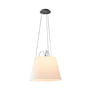 Artemide - Tolomeo Mega Suspension pendel, aluminium / pergament skærm H 29 cm x Ø 42 cm