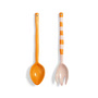 & klevering - Boavista salatservietter, orange stribet