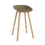 Normann Copenhagen - Mat Barstol 75 cm, tang/creme