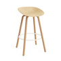 Normann Copenhagen - Mat Barstol 75 cm, hamp/creme