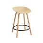 Normann Copenhagen - Mat barstol 65 cm, hamp / sort