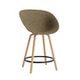 Normann Copenhagen - Mat barstol 65 cm, tang / sort