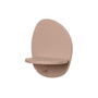 Ferm Living - Pilu væghylde, H 25 cm, rosa