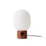 Audo - JWDA bordlampe, travertinrød/messing