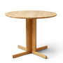 Form & Refine - Trefoil bord, Ø 90 cm, naturlig eg