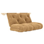 Karup Design - Hooked 135 sovesofa inkl. Bravo madras 135 x 200 cm, fudge brun