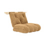 Karup Design - Hooked lænestol seng inkl. Bravo madras 75 x 200 cm, fudge brun