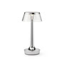 Flos - Bon jour Unplugged batteridrevet bordlampe, Color Tune, krom