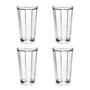 Serax - Surface long drink glas, gennemsigtigt (sæt med 4)