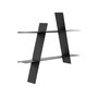 Andersen Furniture - A-hylde medium, sortlakeret stål