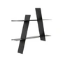 Andersen Furniture - A-hylde medium, sortlakeret stål