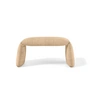 nanimarquina - Foldbar bænk, mellem, 97 x 45 cm, beige