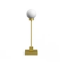 Northern - Snowball LED bordlampe med batteri, messing