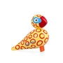Kay Bojesen - Songbird x Leif Sylvester 2025, H 15,5 cm, Blå Øjne, blå / gul / rød