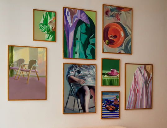 Misfitting Things-motiverne fra Paper Collective er et absolut blikfang på absolut enhver væg takket være deres lille strejf af surrealisme.