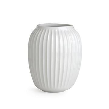 Hammershøi vase H 20 cm fra Kähler Design i hvid