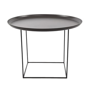 Norr11 - Duke sofabord, H 45 x Ø 70 cm, jordsort