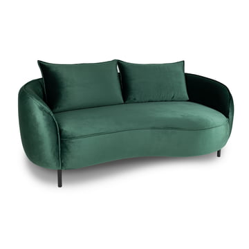 Studio Zondag - Pol 2,5-personers sofa, mørkegrøn/flow fløjl (40)