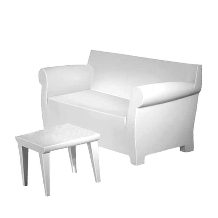 Bubble Club bord og sofa fra Kartell