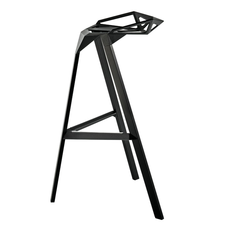 Stool One 67 cm fra Magis i sort