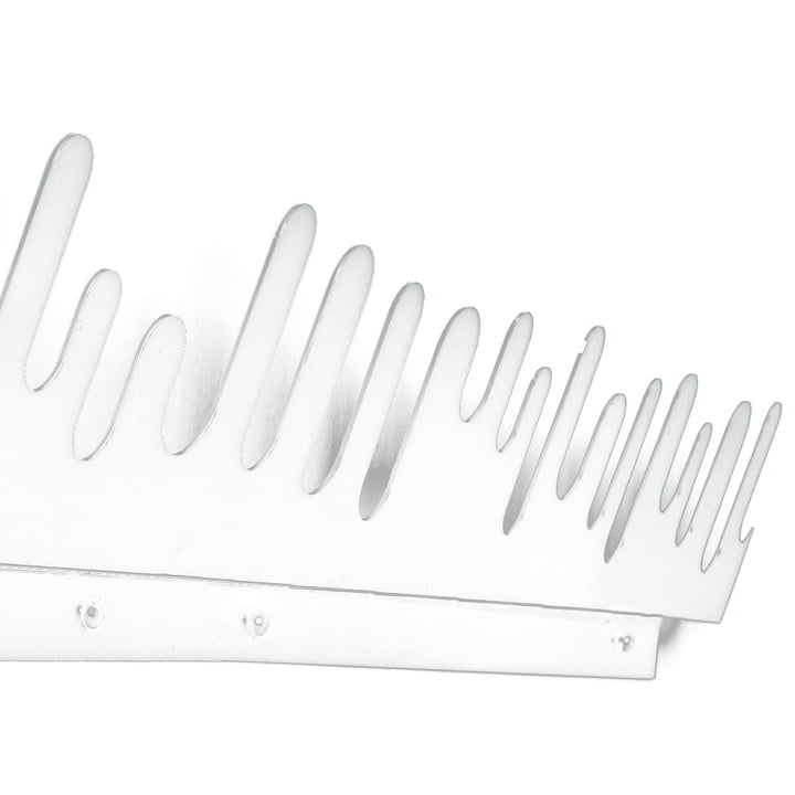 Wave Hanger rack fra Design House Stockholm, hvid, sæt med 2