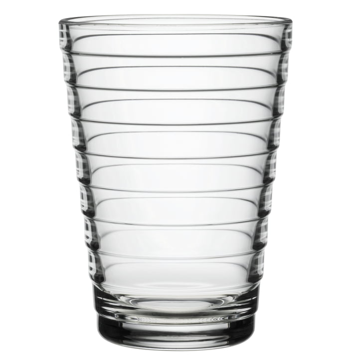 Aino Aalto glas med lang drik 33 cl fra Iittala i klart