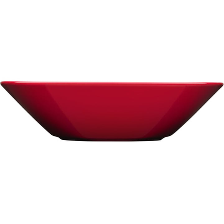Teema dyb tallerken Ø 21cm, rød