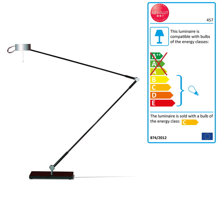Absolut Lighting – bordlampe, fod, 50 W