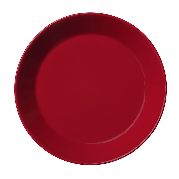 Teema tallerken Ø 17 cm, rød