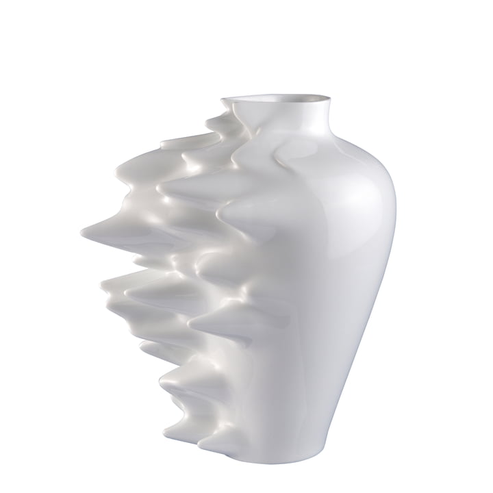 Rosenthal Fast vase, hvid, 30 cm