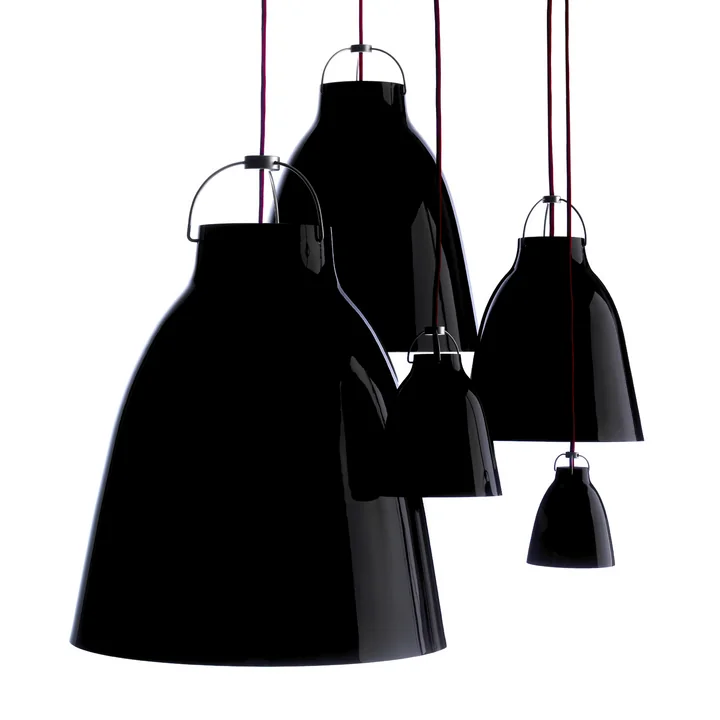 Fritz Hansen - Caravaggio pendel sort, gruppe