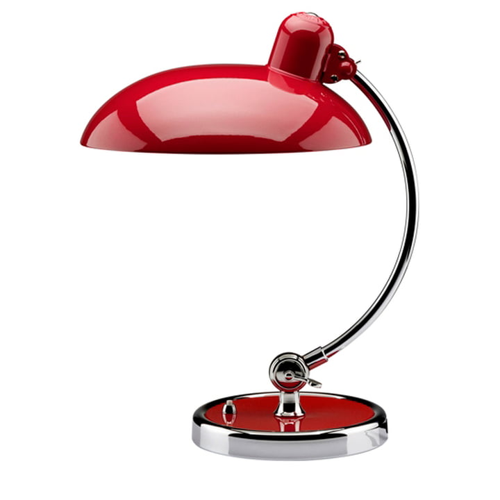KAISER idell 6631 T Luxus bordlampe fra Fritz Hansen i rubinrød