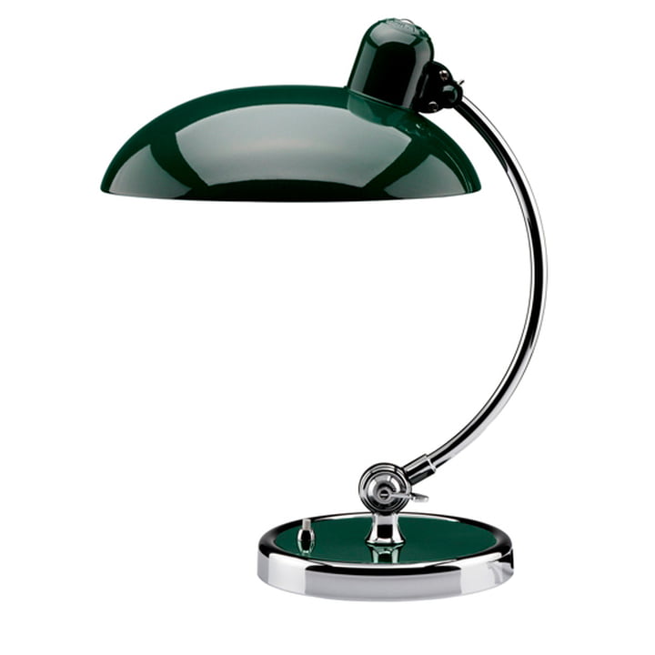 KAISER idell 6631 T Luxus bordlampe fra Fritz Hansen i mørkegrøn
