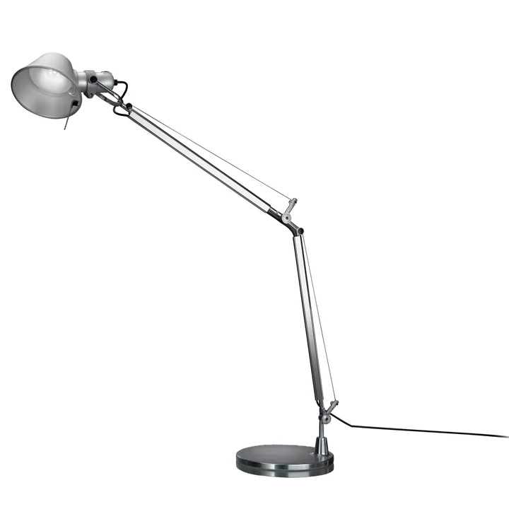 Artemide Tolomeo - Tavolo LED, aluminiumsølv