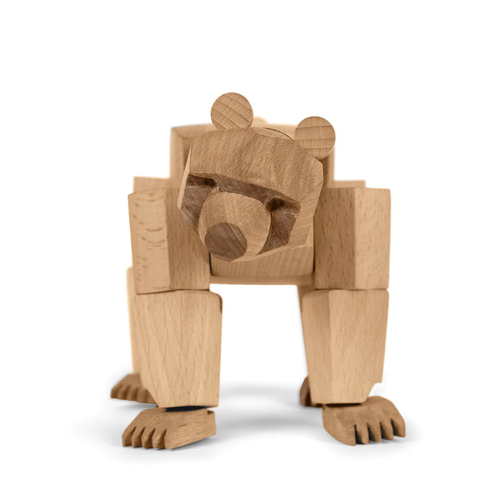 Wooden Creatures - Ursa bjørnen af Areaware, lille
