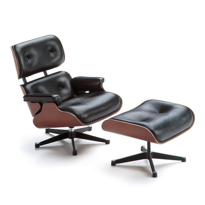 Vitra – miniature loungestol og fodskammel