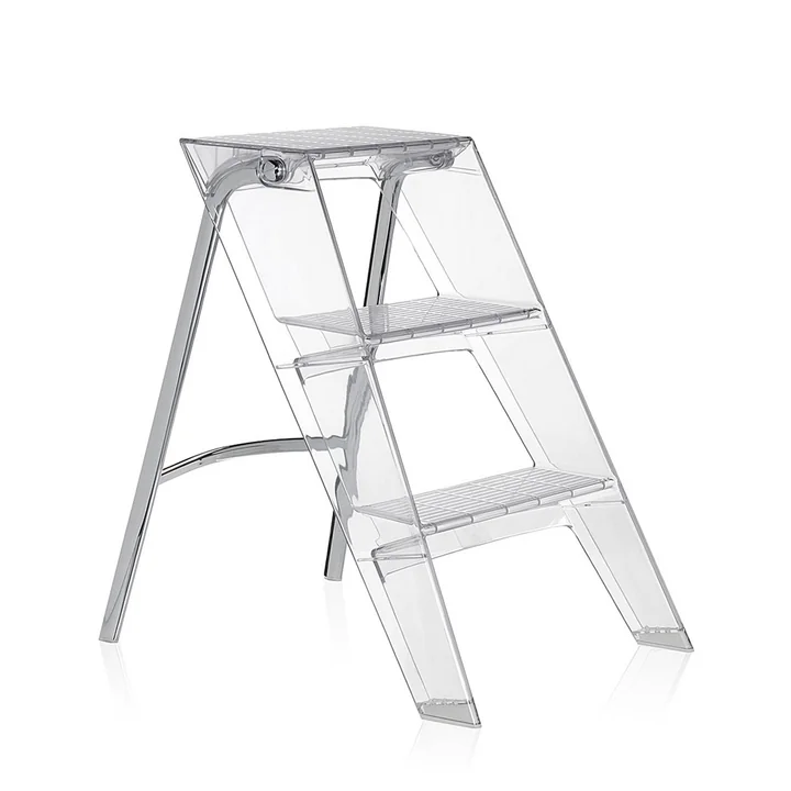 Upper foldestige, krystalklar fra Kartell