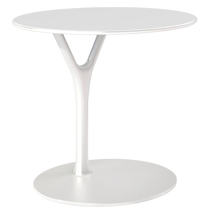 Det hvide Wishbone Table fra Frost