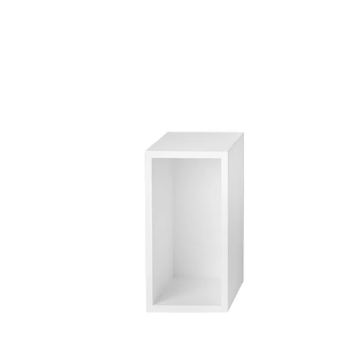 Muuto - Mini Stacked Shelf Module, lille, hvid