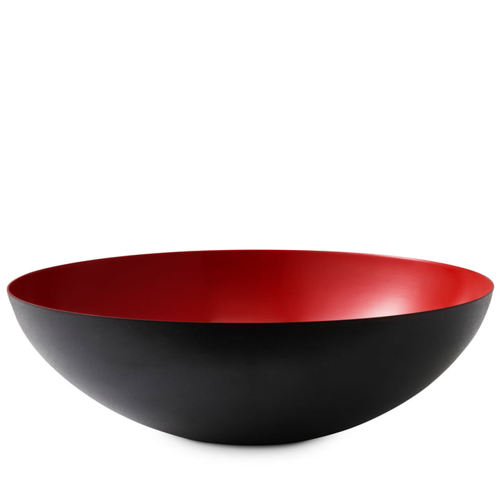 Normann Copenhagen - Krenit skål, rød, 12 x 38 cm