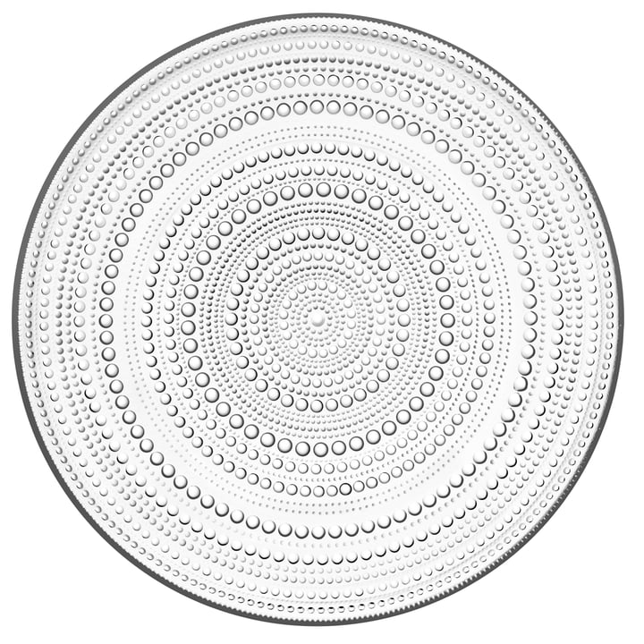 Kastehelmi tallerken Ø 31,5 cm fra Iittala i klar