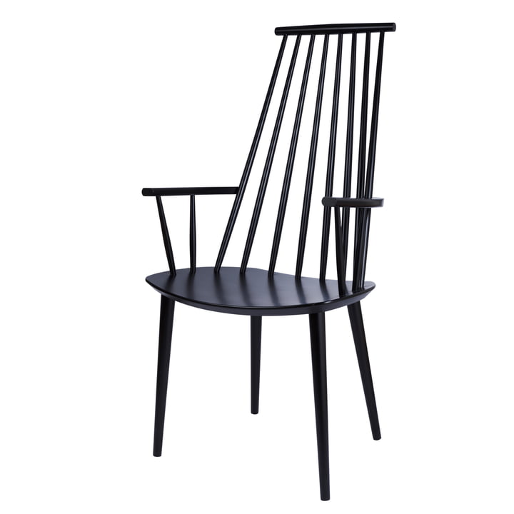 J110 Chair af Hay i sort