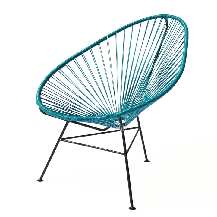 OK Design – Acapulco Chair, petroleumsblå