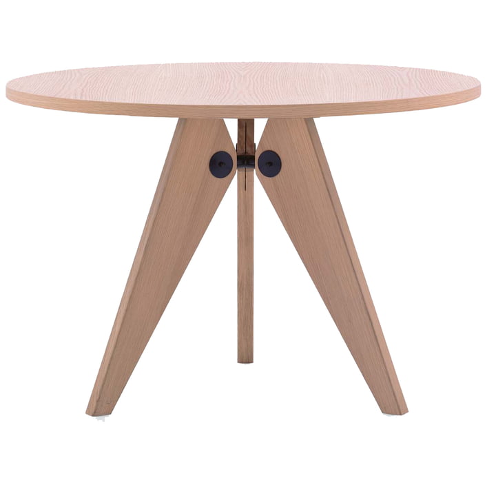 Vitra - Guéridon spisebord, Ø 105 cm, naturlig eg