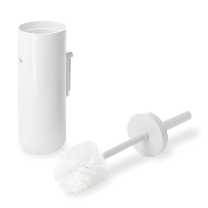 Lunar toiletbørste fra Authentics i hvid