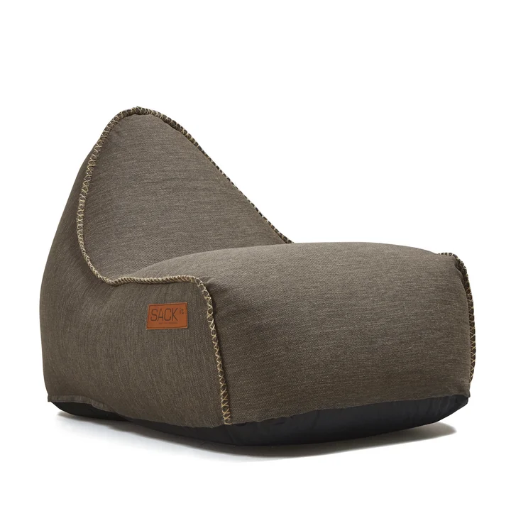Sack it - Retro it Outdoor sækkestol, brun