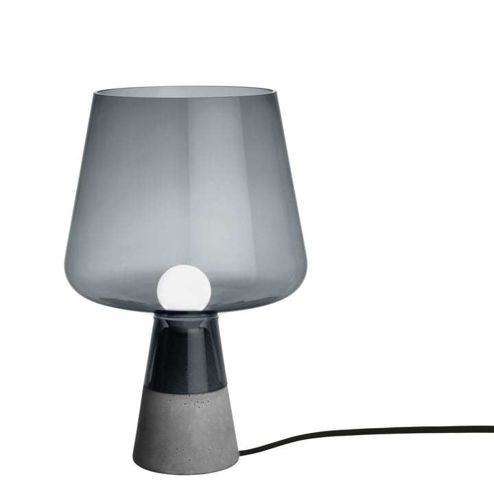 Iittala – Leimu lampe, grå, stor