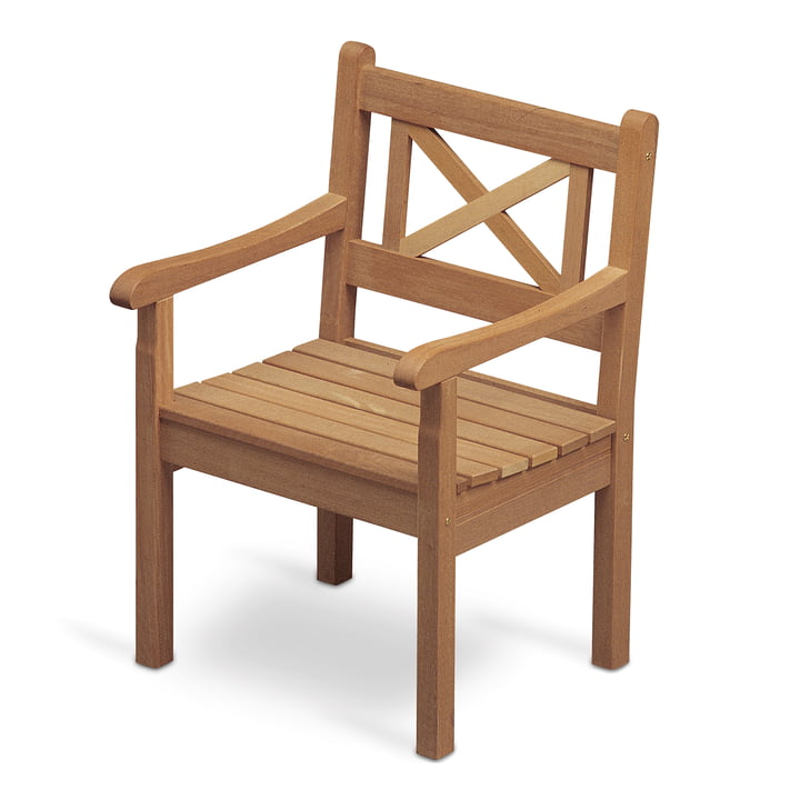 Skagen stolen fra Skagerak lavet i teaktræ
