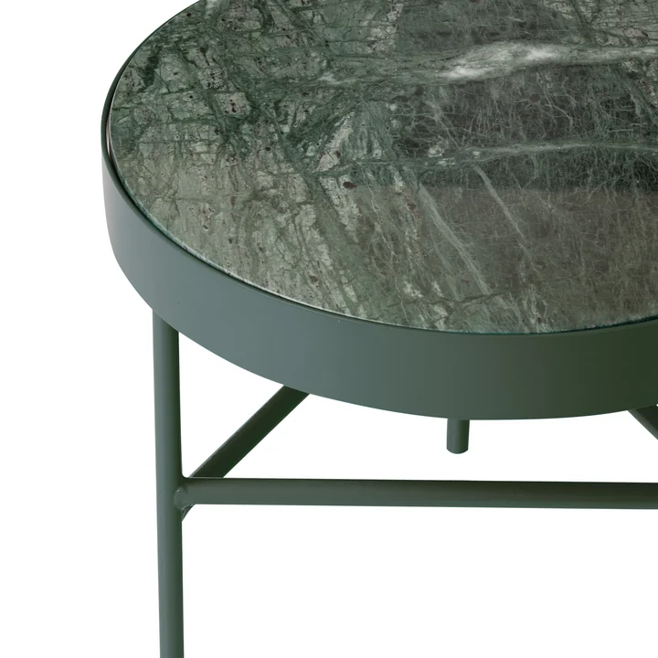 Ferm Living – marmorbord, grøn